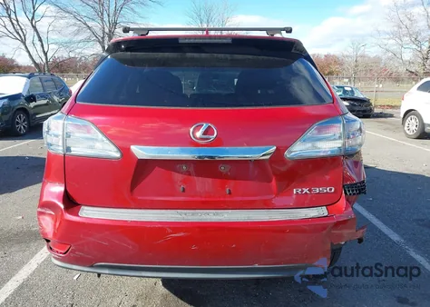 2012 Lexus Rx 350 from USA, damaged, VIN 2T2ZK1BAXCC077266